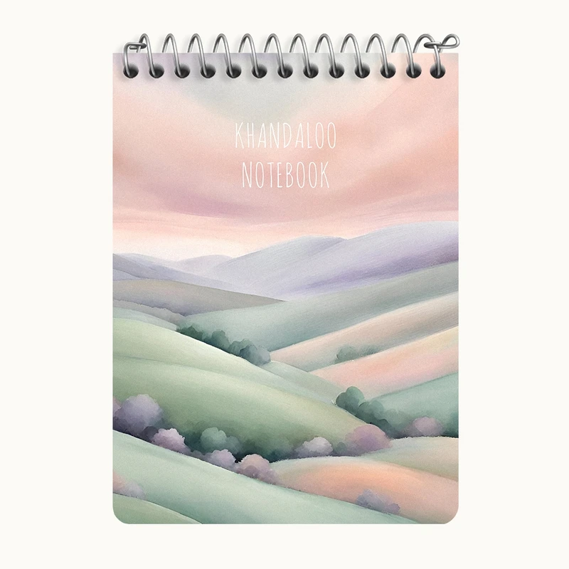 دفتر یادداشت 50 برگ خندالو طرح مدرن کد N9420