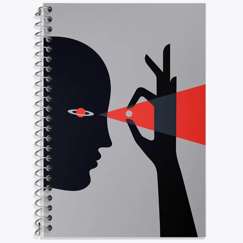 دفتر نت موسیقی 50 برگ خندالو طرح آدم فضایی ها کد F10488