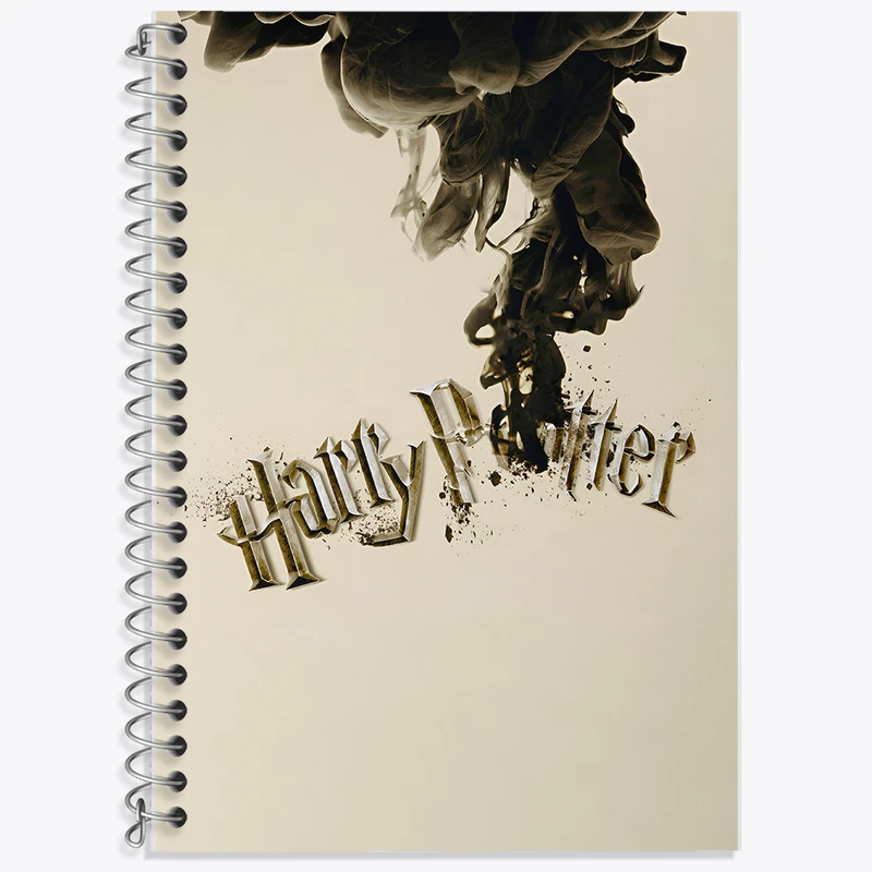 دفتر زبان 50 برگ خندالو مدل دو خط طرح هری پاتر (Harry Potter) کد F8638