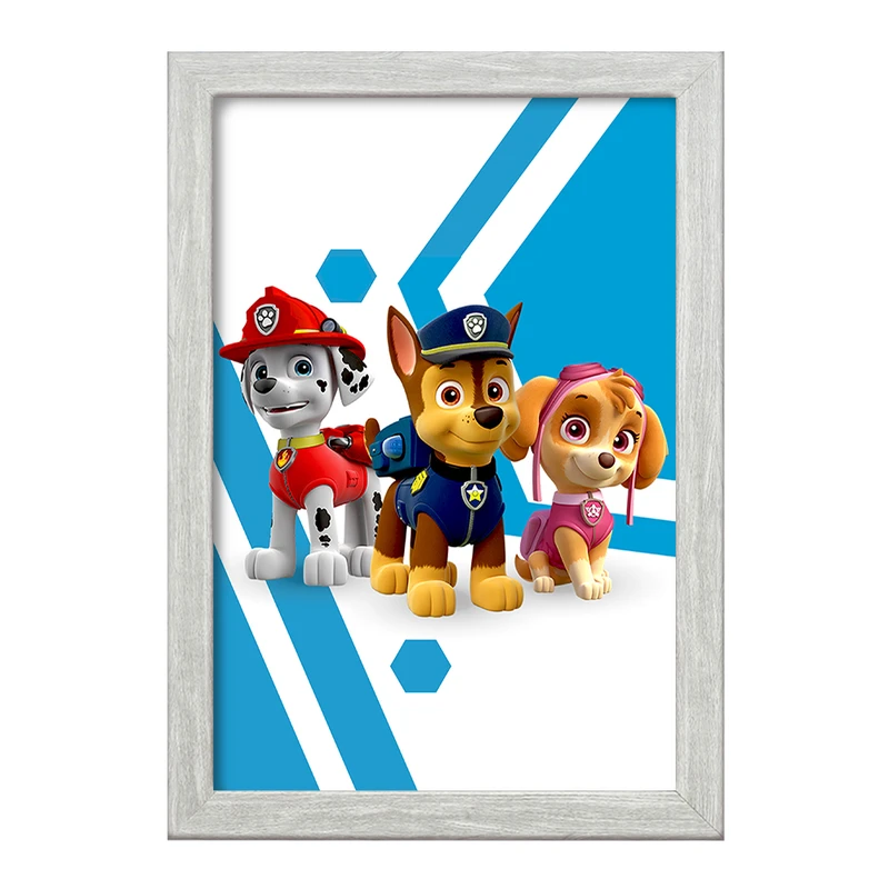 تابلو خندالو طرح چیس و مارشال و اسکای سگ های نگهبان Paw Patrol  کد 12583