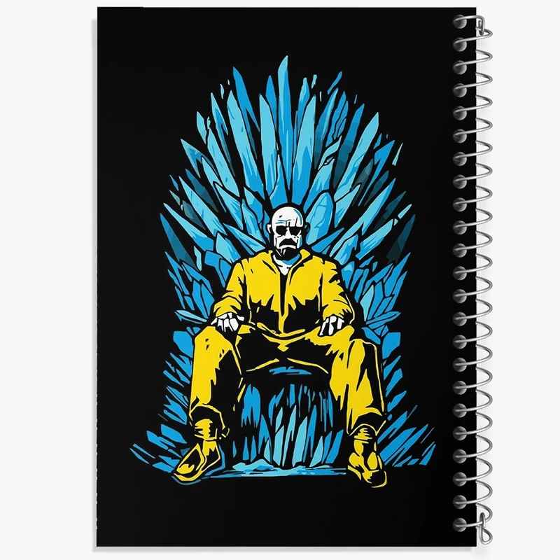 دفتر طراحی 50 برگ خندالو طرح والتر وایت سریال بریکینگ بد Breaking Bad  کد 13297