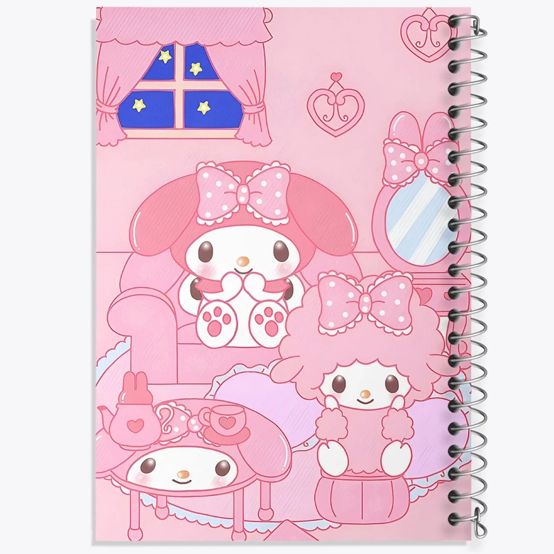 دفتر لیست خرید 50 برگ خندالو طرح مای ملودی (My Melody) کد N9087