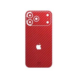 MAHOOT Red-Fiber Cover Sticker for Apple iPhone 17 Pro Max