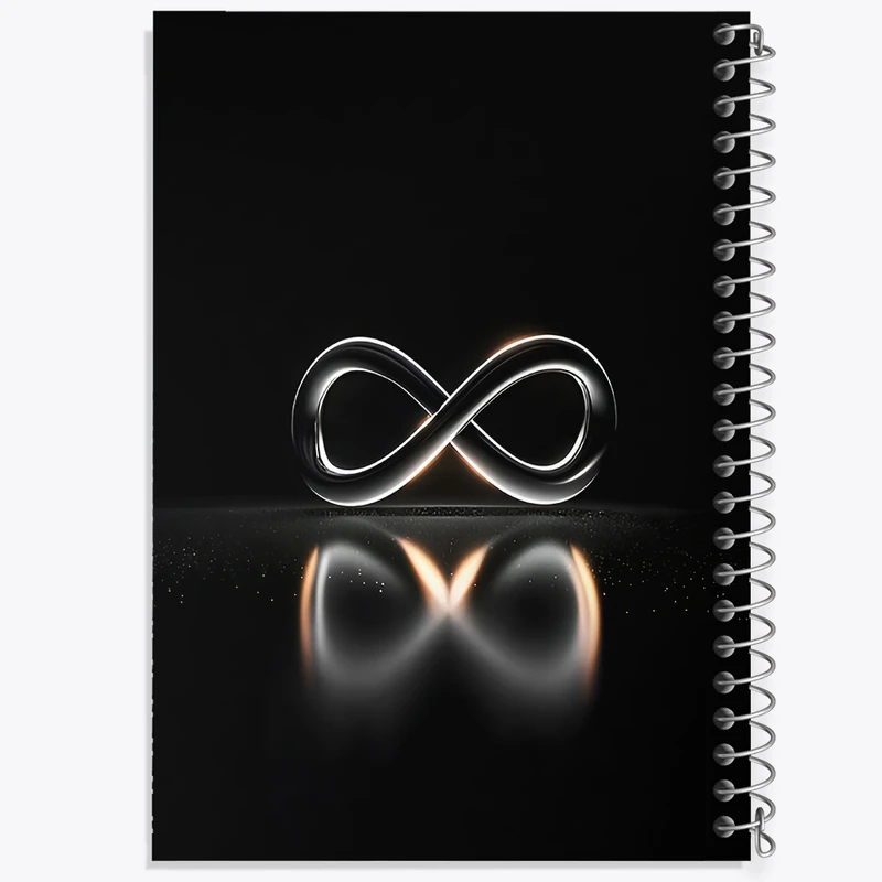 دفتر مشق 100 برگ خندالو طرح بی نهایت کد F12871