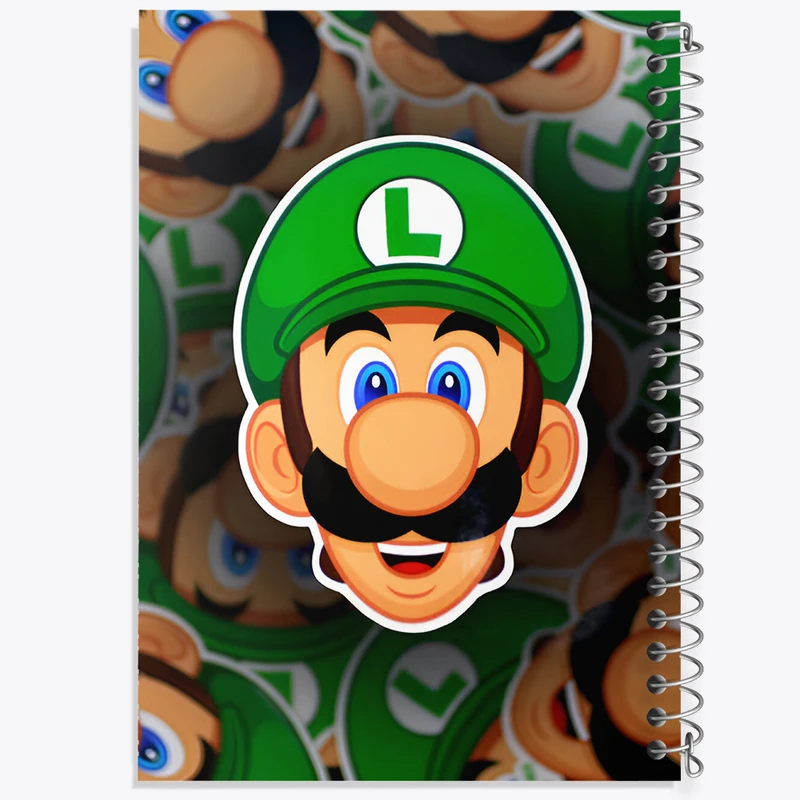 دفتر مشق 50 برگ خندالو طرح (Mario) سوپر ماریو کد N8949