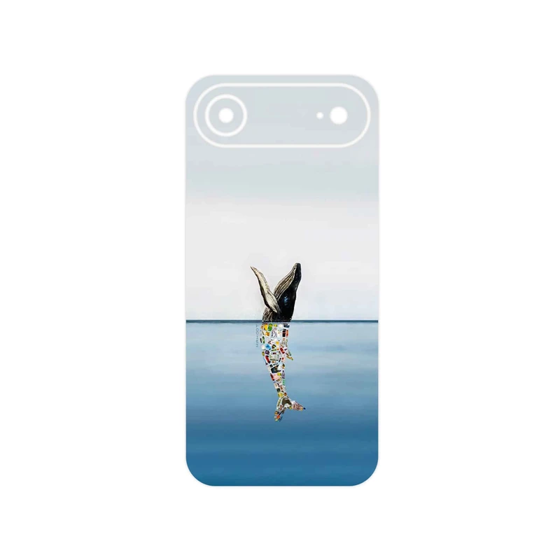 برچسب پوششی ماهوت مدل Collage of Sea Trash مناسب برای گوشی موبایل اپل iPhone 17 Air