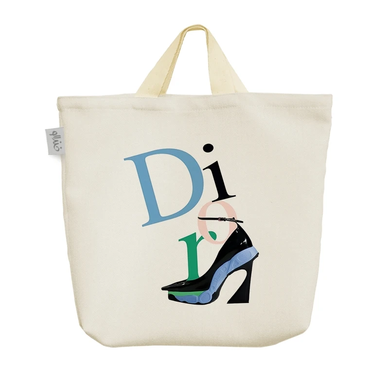 ساک خرید خندالو مدل دیور (Dior) کد H2607