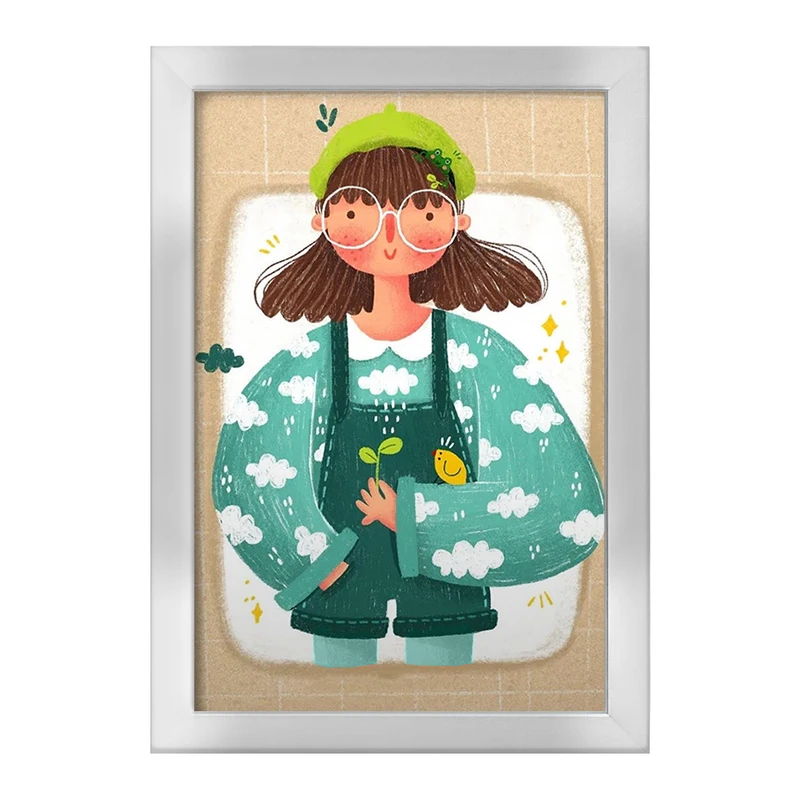 تابلو خندالو طرح دخترانه فانتزی کد 25731