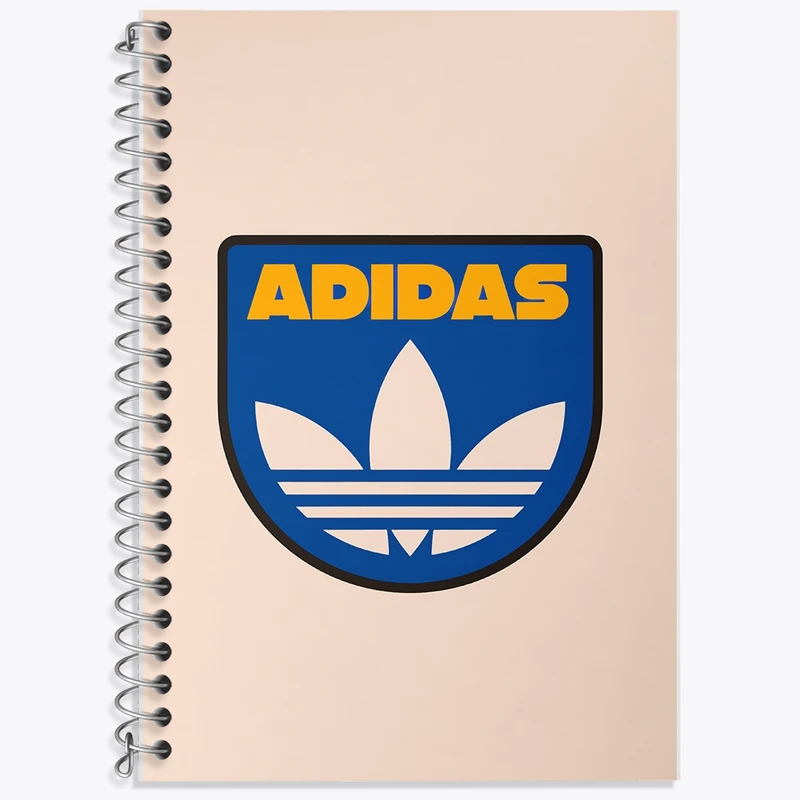 دفتر لغت 50 برگ خندالو طرح آدیداس (Adidas) کد F10492