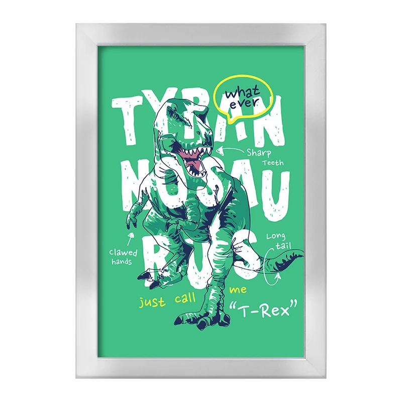 تابلو خندالو طرح دایناسور کد F1534