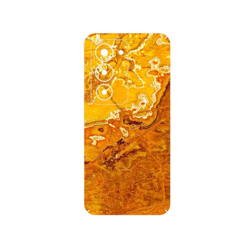 برچسب پوششی ماهوت مدل Gold Marble مناسب برای گوشی موبایل شیائومی Redmi 15 4G