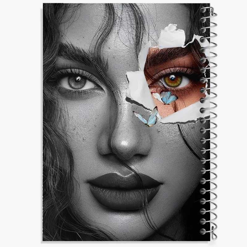 دفتر شطرنجی 50 برگ خندالو طرح دخترانه کد F10708