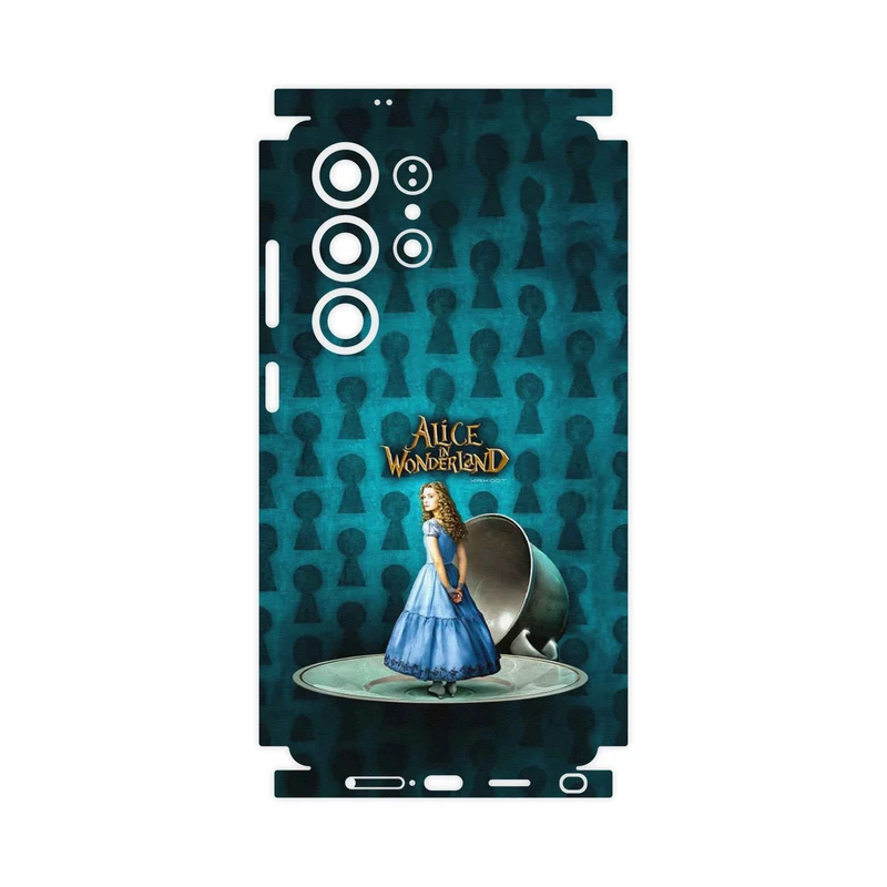 برچسب پوششی ماهوت مدل Alice in Wonderland-FullSkin مناسب برای گوشی موبایل سامسونگ Galaxy S25 Ultra