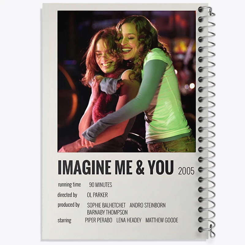 دفتر مشق 100 برگ خندالو طرح Imagine Me & You کد F12950