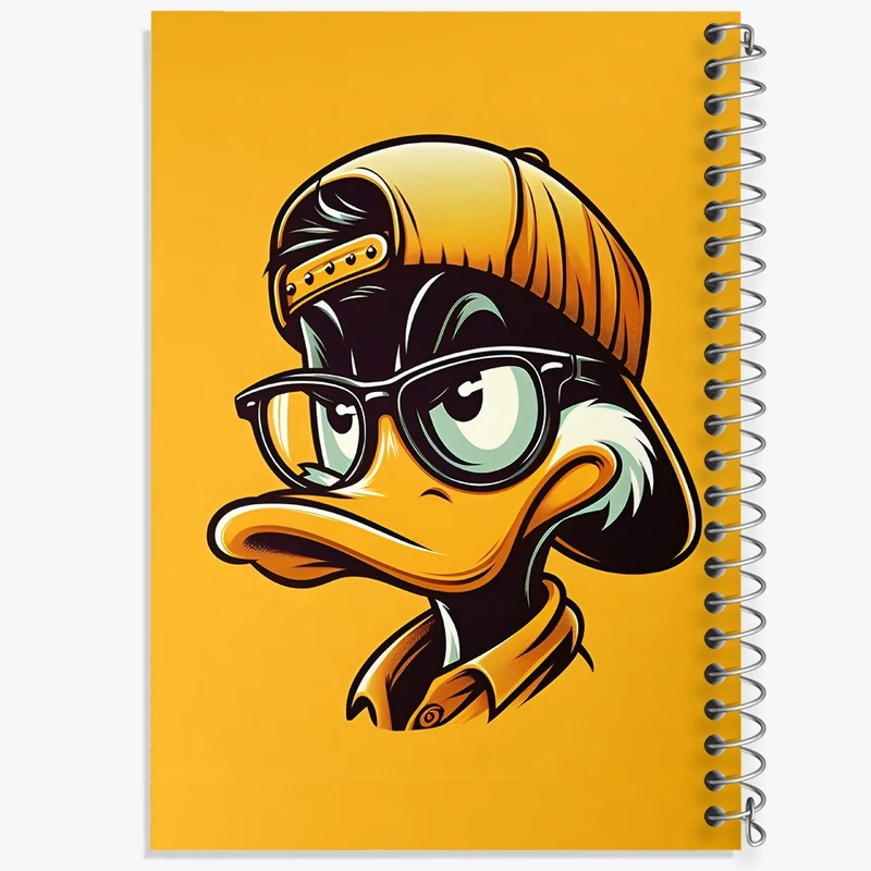 دفتر طراحی 50 برگ خندالو طرح دافی داک کد F3633