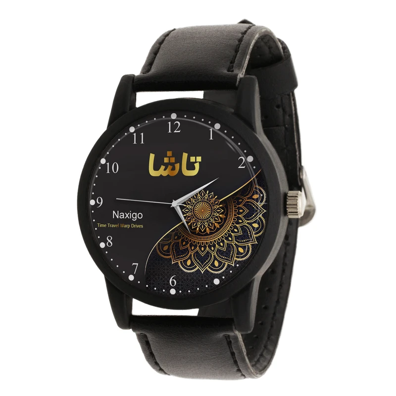 ساعت مچی عقربه ای ناکسیگو مدل اسم تاشا کد LF18476