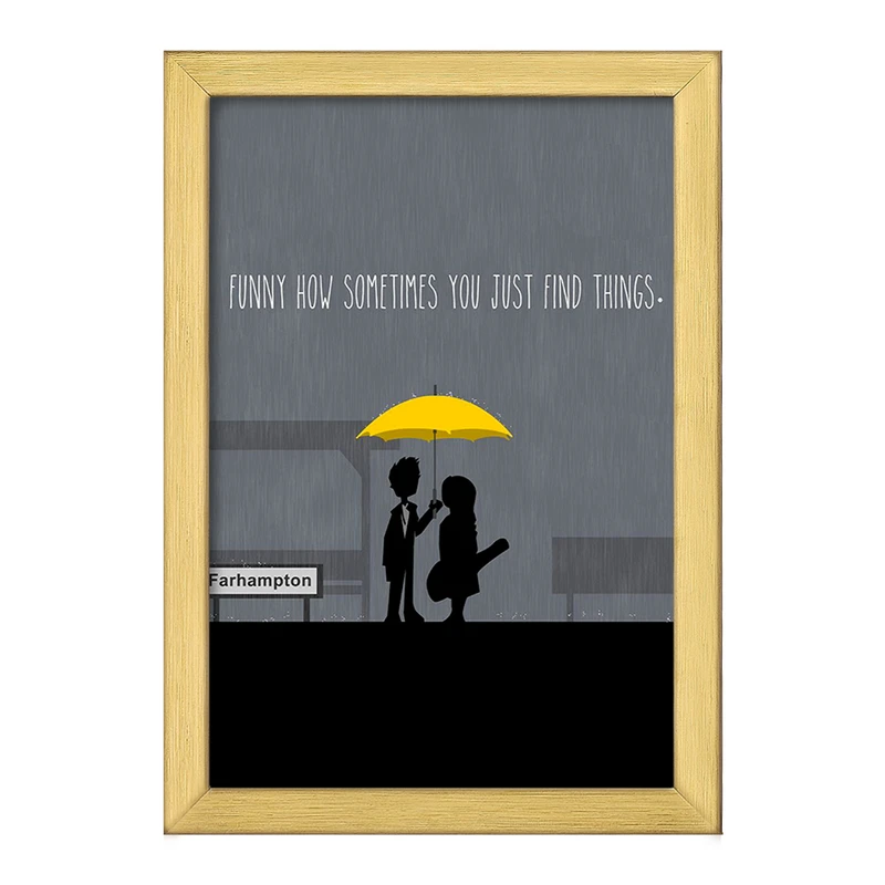 تابلو خندالو طرح سریال آشنایی با مادر How I Met Your Mother  کد 13784