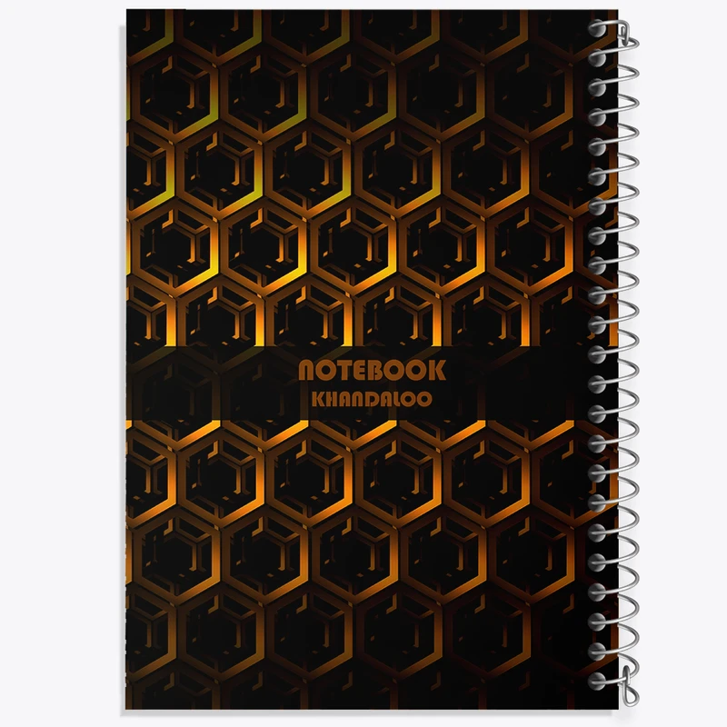 دفتر مشق 50 برگ خندالو طرح مدرن کد N7580