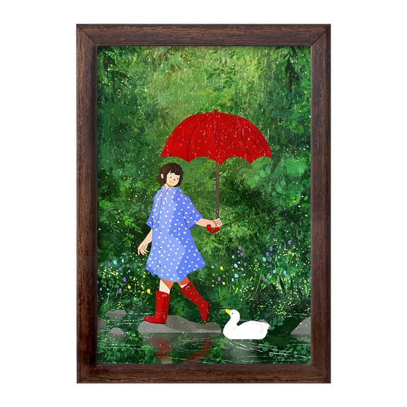 تابلو خندالو طرح دخترانه فانتزی کد F10909