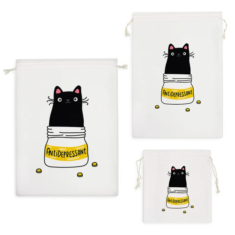 نظم دهنده خندالو مدل گربه Cat کد H1416 مجموعه 3 عددی