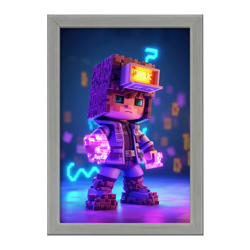 تابلو خندالو طرح ماینکرافت (Minecraft) کد F2059