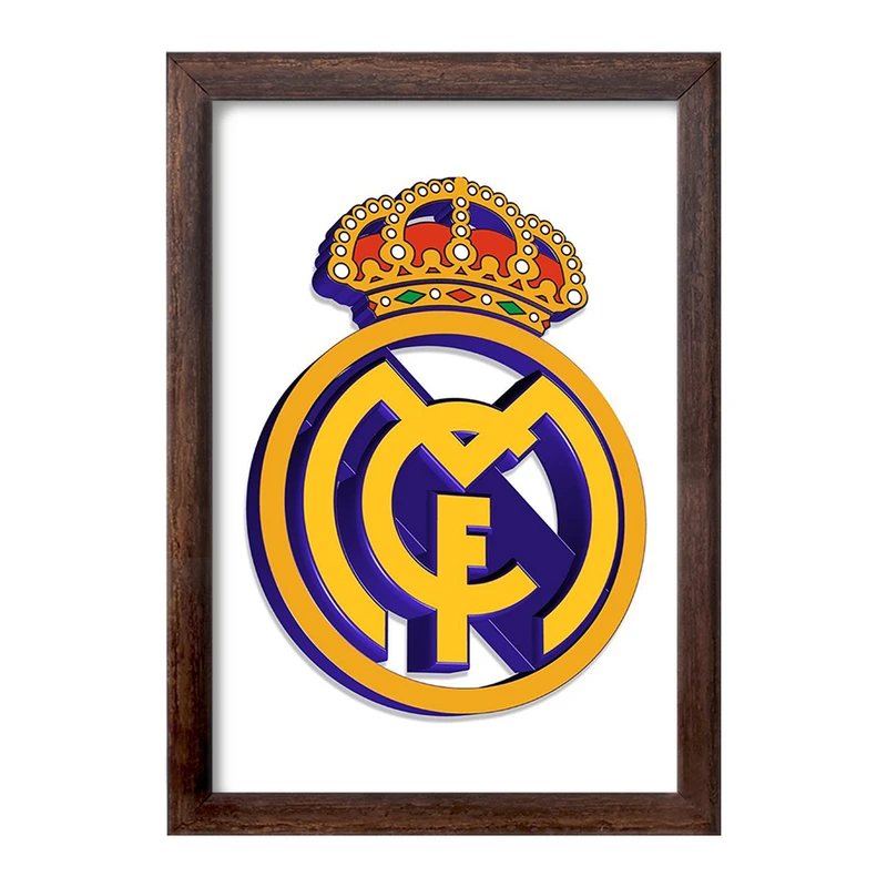 تابلو خندالو طرح باشگاه رئال مادرید Real Madrid  کد 2130