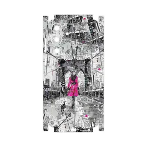 MAHOOT Collage of Catwalk Bridge-FullSkin Cover Sticker for Samsung Galaxy S25 FE