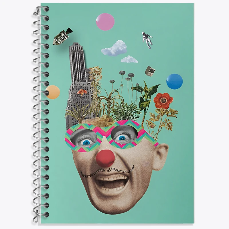 دفتر نت موسیقی 50 برگ خندالو طرح سالوادور دالی کد F10841