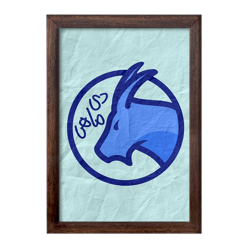 تابلو خندالو طرح ماه تولد دی کد 2366