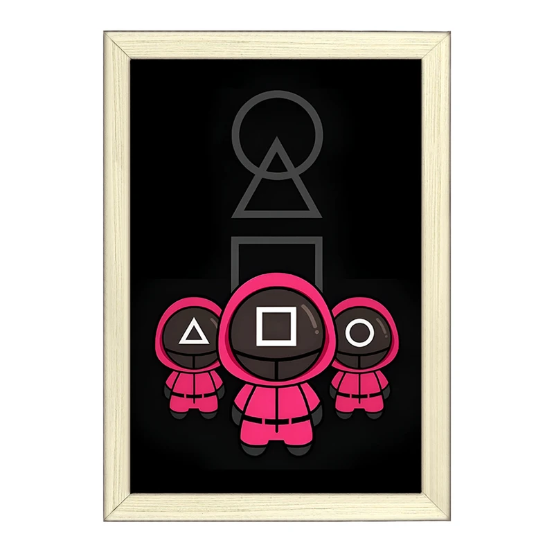 تابلو خندالو طرح بازی مرکب (Squid Game) کد F10144