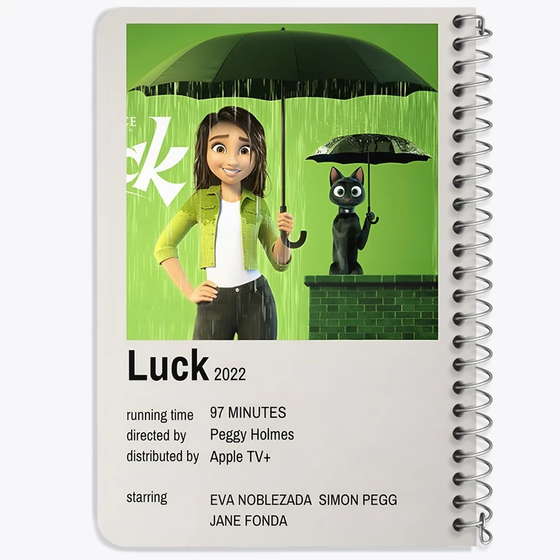 دفتر یادداشت 50 برگ خندالو طرح شانس (Lock) کد F13255
