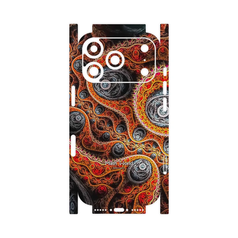 برچسب پوششی ماهوت مدل Mathematical Geometric Shape 7-FullSkin مناسب برای گوشی موبایل اپل iPhone 17 Pro