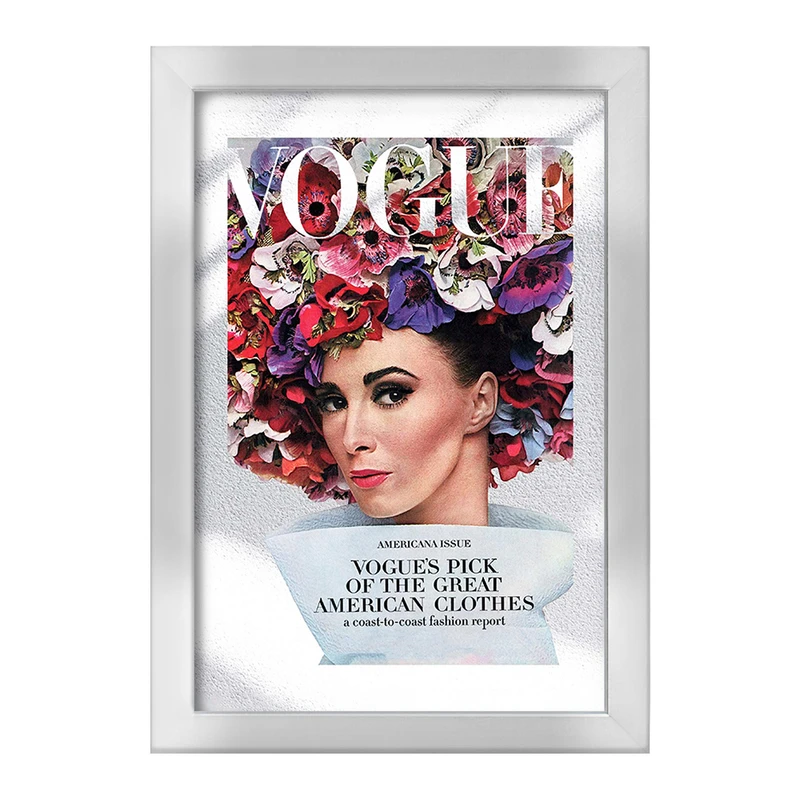 تابلو خندالو طرح مجله وگ (Vogue) کد F11332