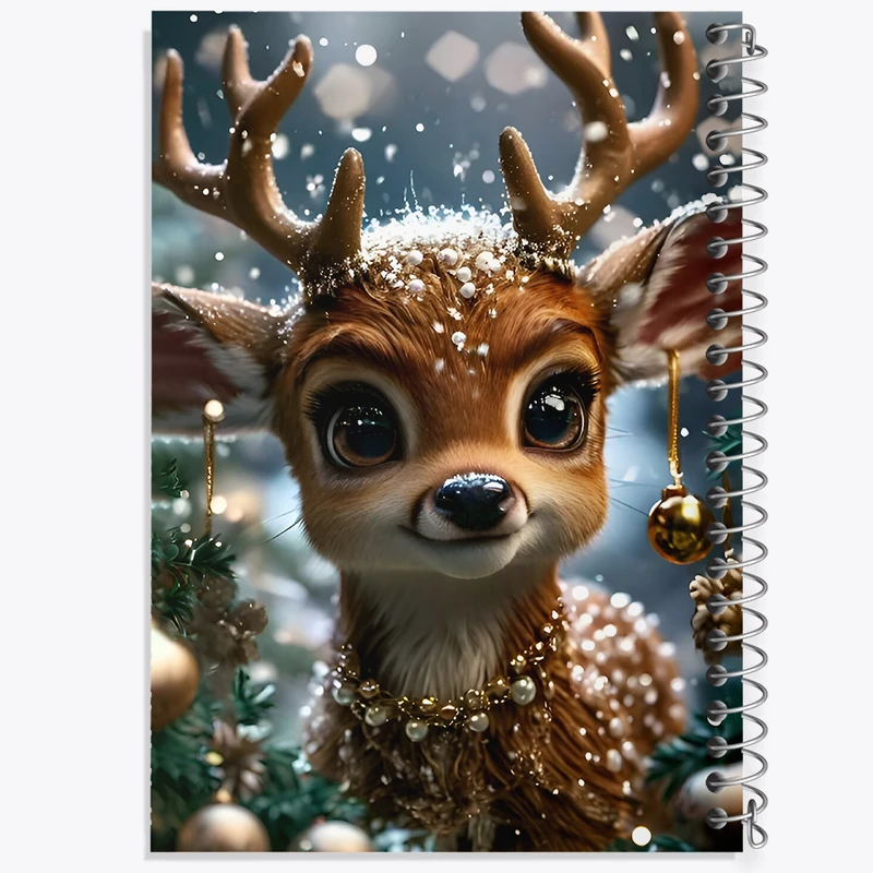 دفتر نقاشی 50 برگ خندالو طرح آهو کد F9532