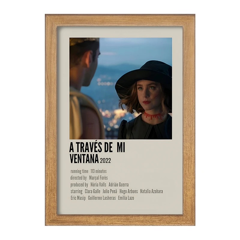 تابلو خندالو طرح A través de mi ventana  کد F12949