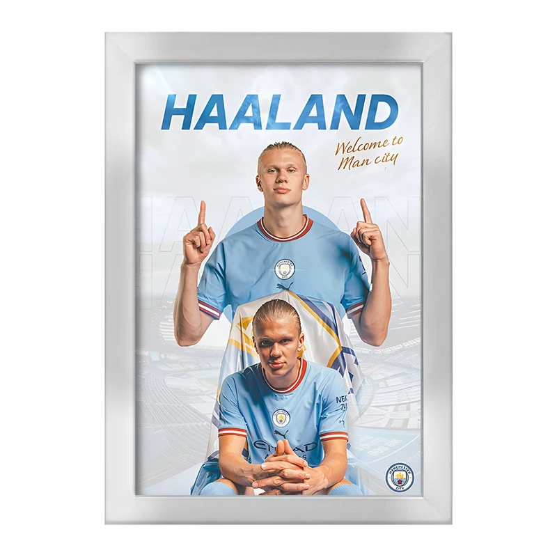 تابلو خندالو طرح ارلینگ هالند (Erling Haaland) کد F14279