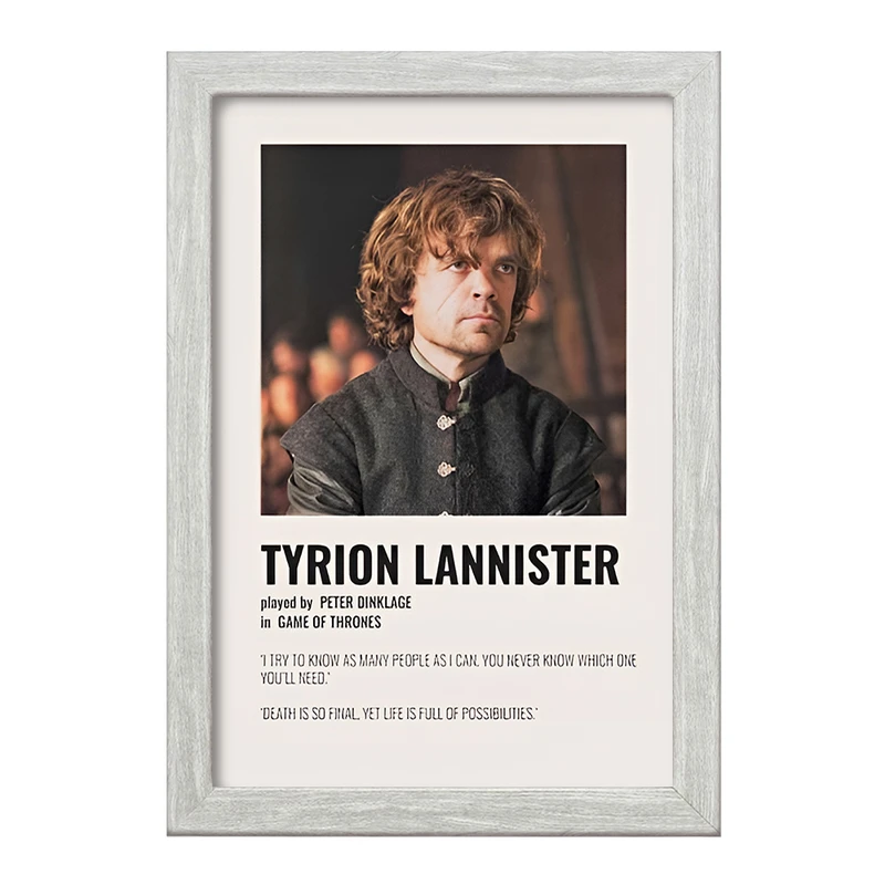 تابلو خندالو طرح تیریون لنیستر (Tyrion Lannister) کد F13379