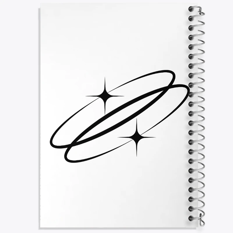 دفتر لیست خرید 50 برگ خندالو طرح ستاره دنباله دار کد F3886