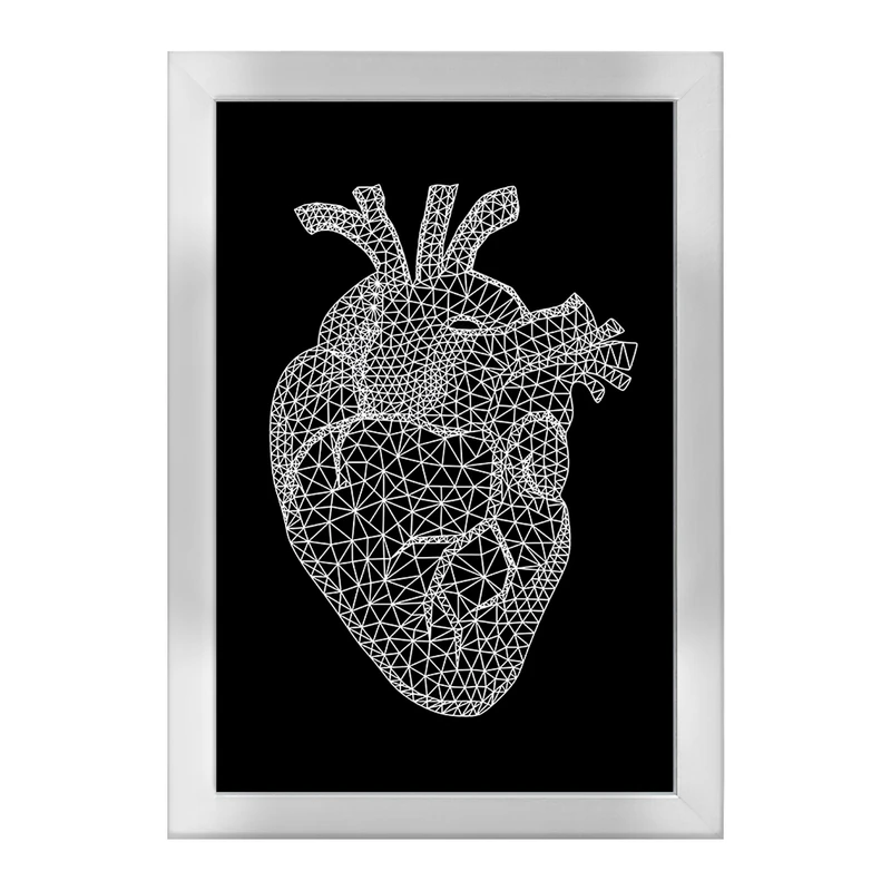 تابلو خندالو طرح قلب (Heart) کد F13960