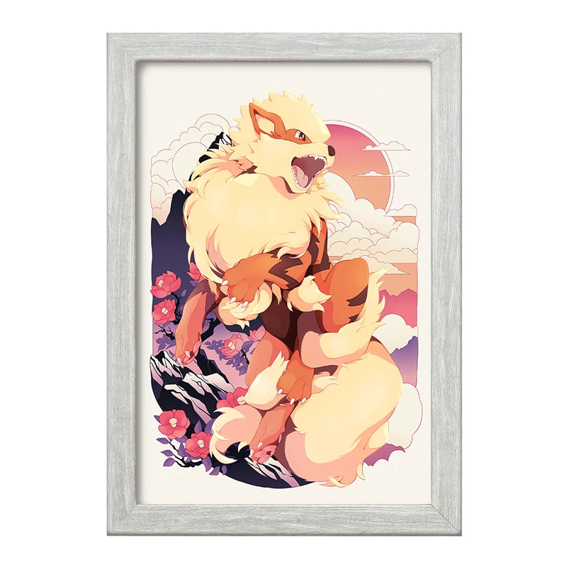 تابلو خندالو طرح بازی پوکمون (pokemon) کد 32739