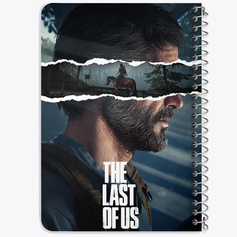 دفتر یادداشت 50 برگ خندالو طرح لست آف آس (The Last Of Us) کد F13601