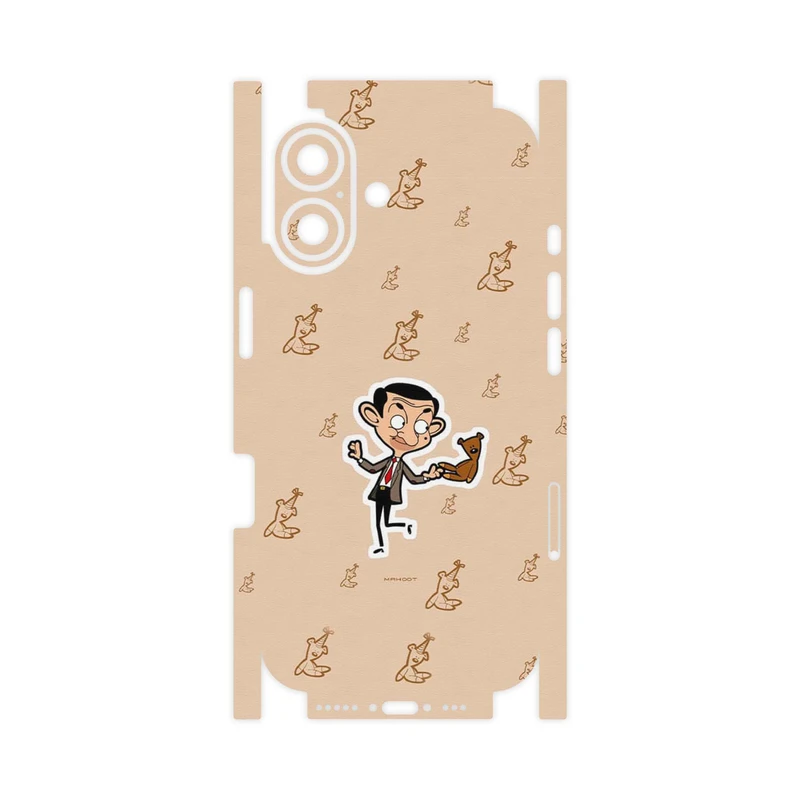 برچسب پوششی ماهوت مدل Mr.Bean-FullSkin مناسب برای گوشی موبایل اپل iPhone 17