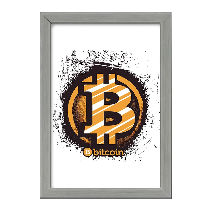 تابلو خندالو طرح بیت کوین (Bitcoin) کد F1639