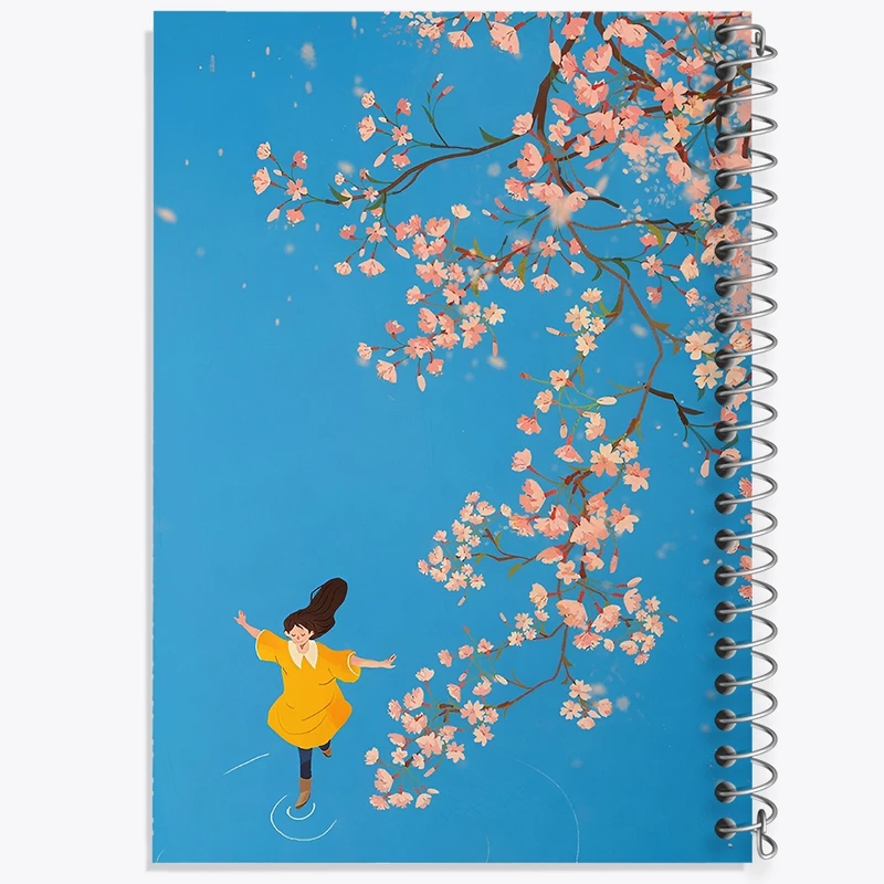 دفتر شطرنجی 50 برگ خندالو طرح دخترانه فانتزی کد F10905