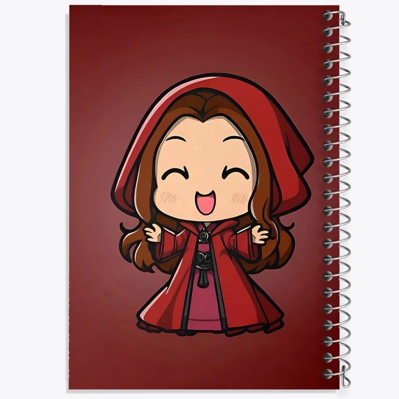 دفتر لیست خرید 50 برگ خندالو طرح جادوگر اسکارلت مارول (Marvel) کد F9420