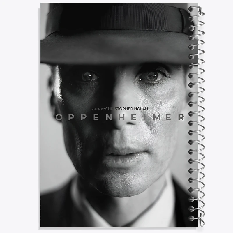 دفتر شطرنجی 50 برگ خندالو طرح کیلین مورفی(Cillian Murphy) کد F10246