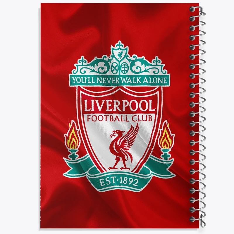 دفتر طراحی 50 برگ خندالو طرح باشگاه لیورپول کد 26967