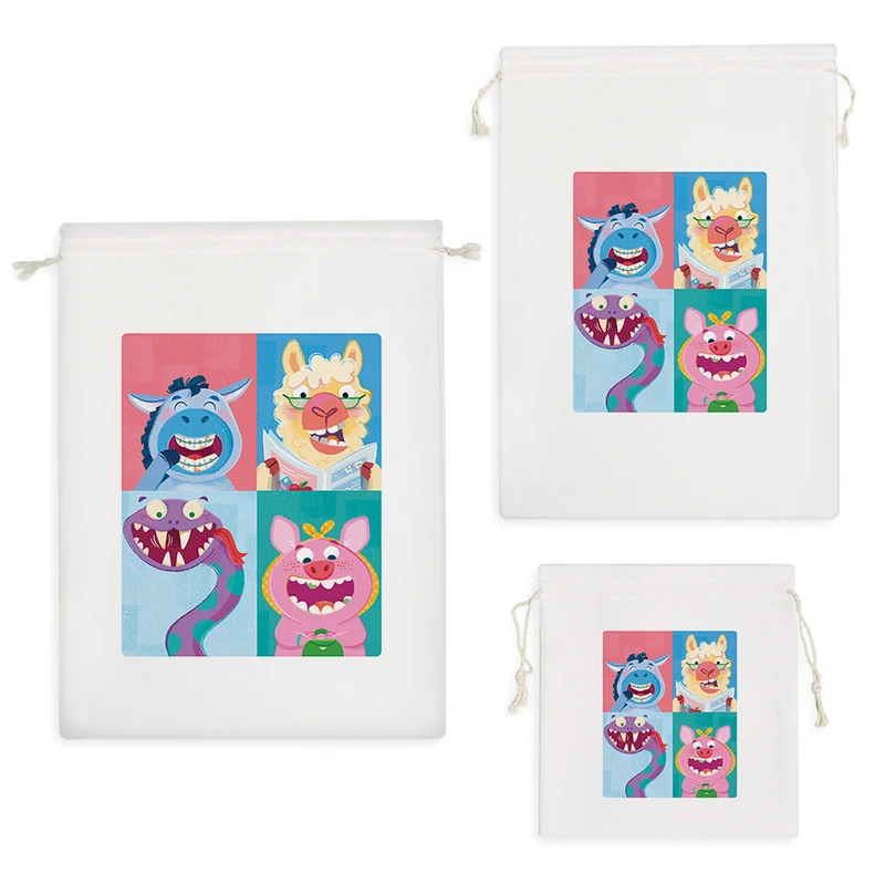 نظم دهنده خندالو مدل حیوانات کد H1758 مجموعه 3 عددی