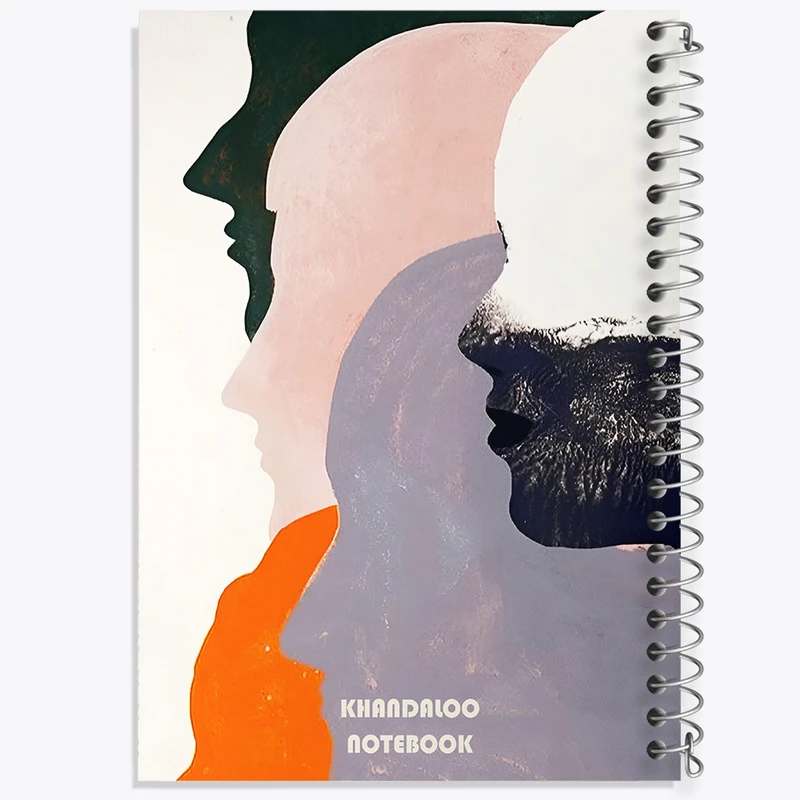 دفتر مشق 50 برگ خندالو طرح مدرن  کد N8634