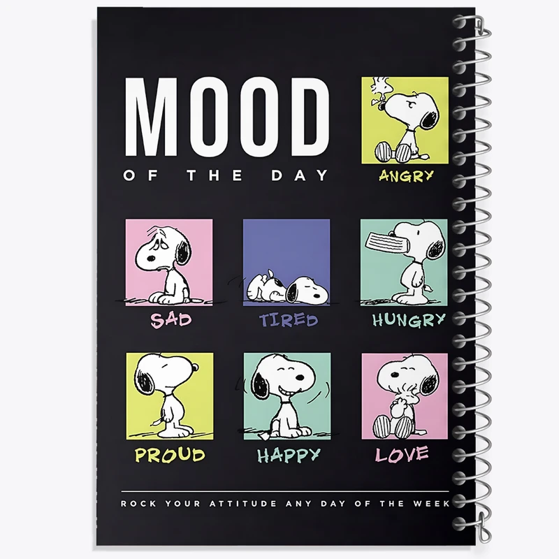 دفتر مشق 50 برگ خندالو طرح اسنوپی کد F11032